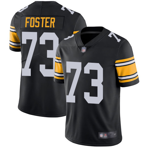 Men Pittsburgh Steelers Football #73 Limited Black Ramon Foster Alternate Vapor Untouchable Nike NFL Jersey->pittsburgh steelers->NFL Jersey